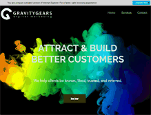 Tablet Screenshot of gravitygears.com